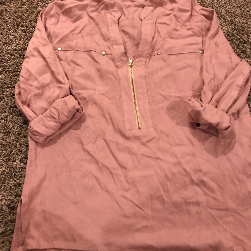 Blush tunic